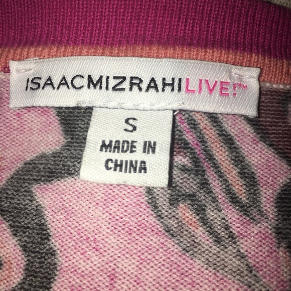 Isaac Mizrahi Button Down Cardigan Sweater - Picture 8 of 8